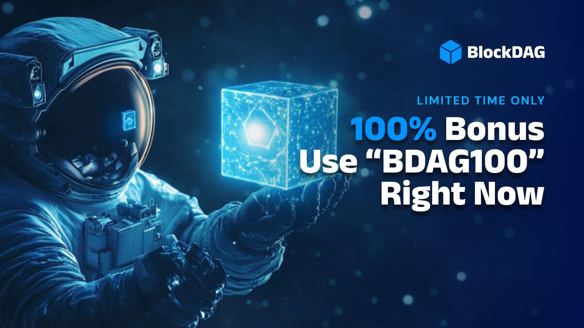 BDAG 100% Bonus Stirs Excitement, LINK Struggles While NEAR Surges